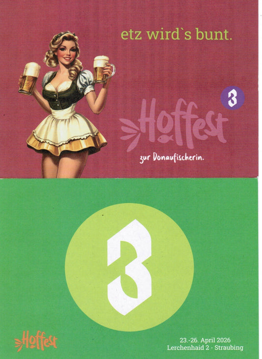 Es geht in die 3 Runde! Der Termin für das nächste Hoffest steht fest!